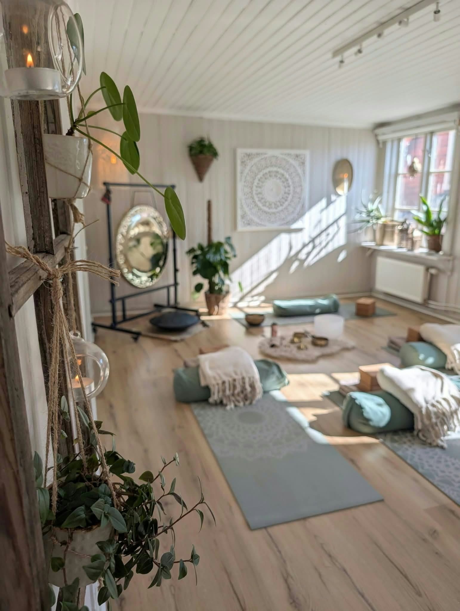 Yogasalen på Hälsans Hus Norrtälje